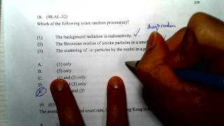 Physics 1998 HKAL MC 32 C