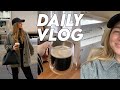 VLOG: city morning routine, kitchen remodel, buying my Christmas tree, last college class ever