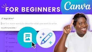 How to Use Canva Docs Magic Write Feature - Canva Tutorial for BEGINNERS @CareyDigital