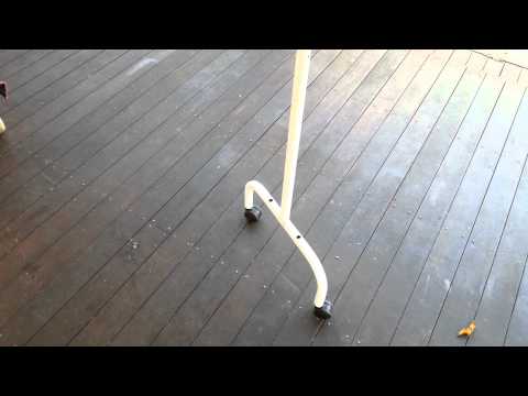 White Clothes Rack