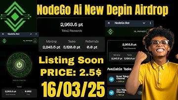NodeGo Ai Airdrop - Run Node and Earn Rewards - Join Early Phase || Each Miner $ 200 Confirm Airdrop