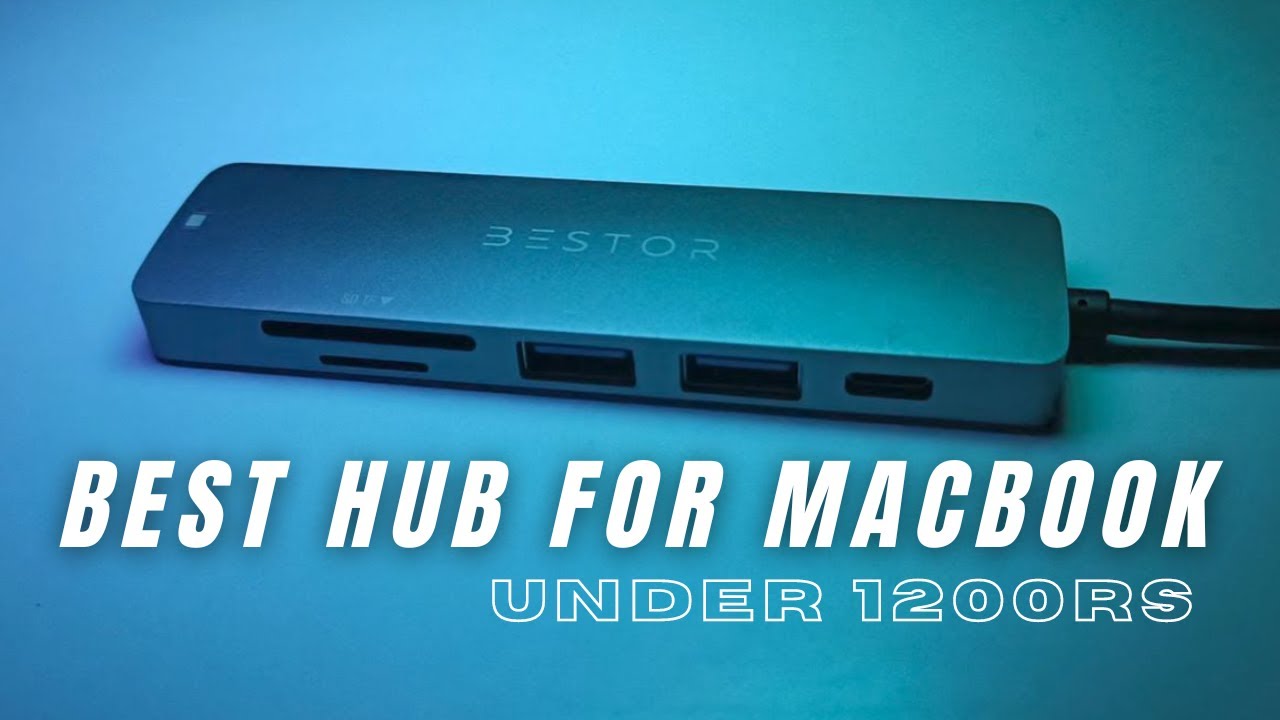 Bestor The Best USB C Hub for MacBooks | BESTOR HUB Long term Review!! - YouTube