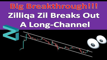 Big Breakthrough!!! Zilliqa Zil Breaks Out A Long-Channel