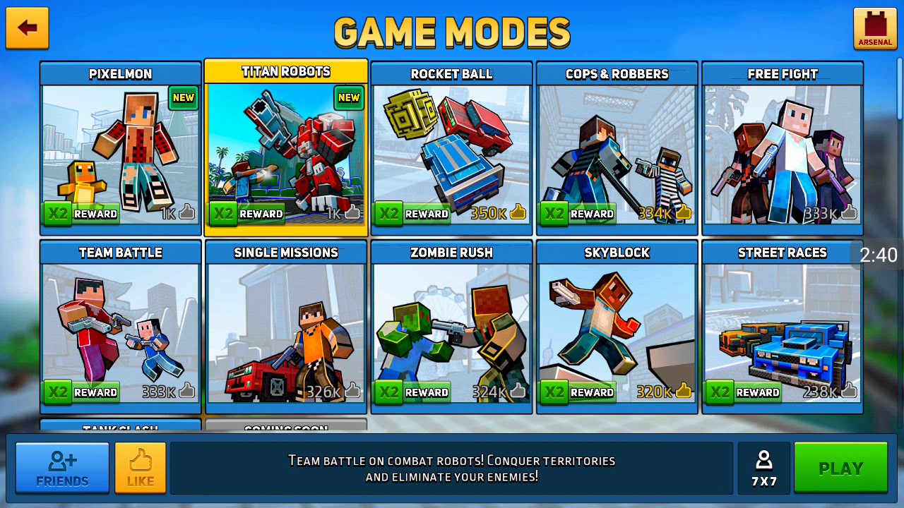 🔴 BLOCK CITY WARS REVIEW NEW VERSION 6.5🔴 One of the best version 😘😘😘🔴