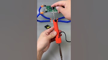 Electric Solder Sucker Vacuum Pump... Quick Desoldering Tool #soldersucker #desoldering