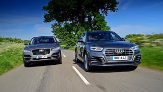 2018 Audi Q5 vs 2018 Jaguar F-Pace Technical Specifications