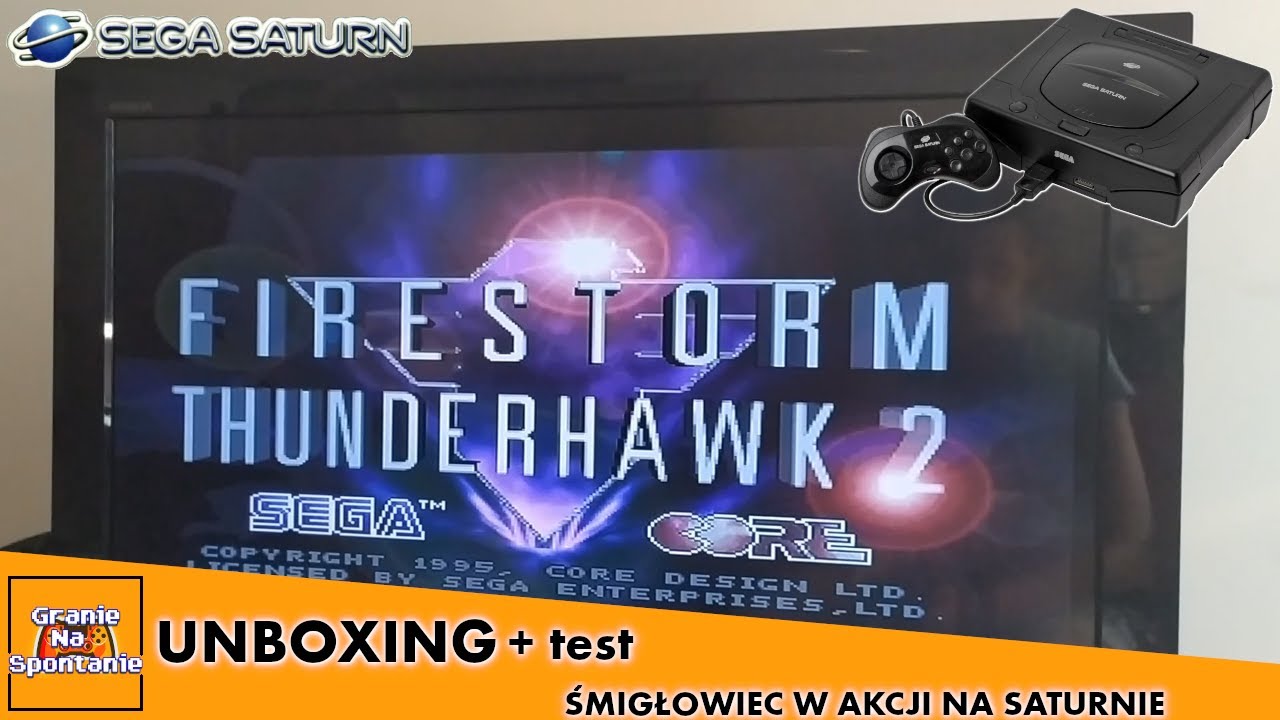 Firestorm Thunderhawk 2 Sur Sega Saturn - Version PAL - Neuf Sous Blister