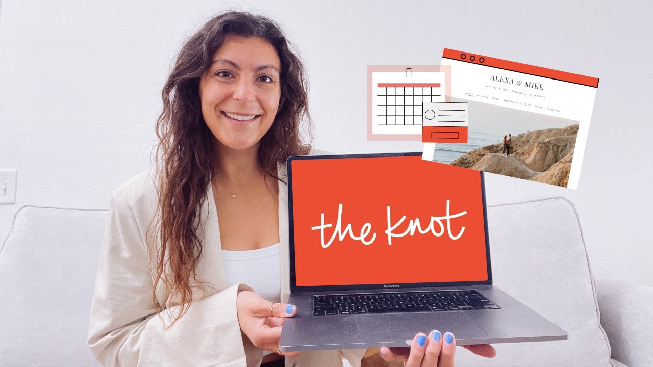 Designer uses “The Knot” to design a wedding website - demo & deep dive -  YouTube