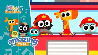 Amazing To Be A Firefighter Milos Musicbox Nursery Rhymes & Kids Songs