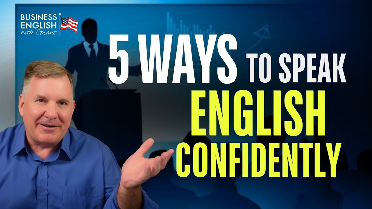 5 Surprising Ways to Speak English with TOTAL Confidence Today - YouTube