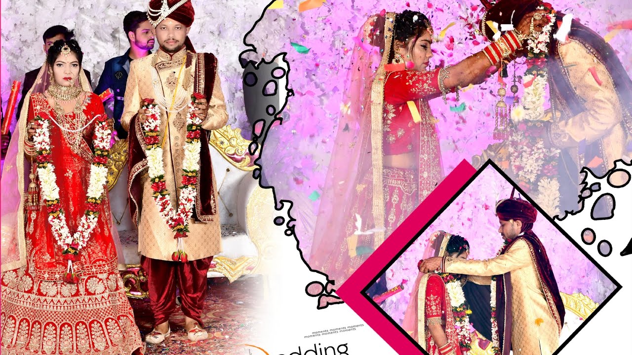 Video Part- 02 Happy Wedding Time 🤩 (Indrajeet ❤️ Sakshi)🥳🎉🎊मेरी शादी की जयमाला वाली वीडियो😍🥰🥳🎉🎊