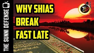 Why Do Shias Break Fast 15 mins Late? screenshot 1