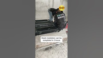 This is the first time I know about this kind of stacking staircase that only takes 3 hours