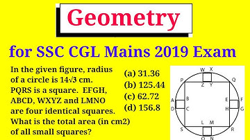 M.Imp Geometry Question asked in SSC | Geometry for SSC CGL Mains 2019 by Rohit Tripathi