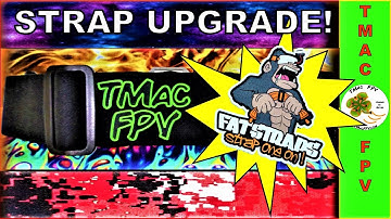 FPV Goggles Strap Upgrade (CUSTOM FATSTRAPS!)