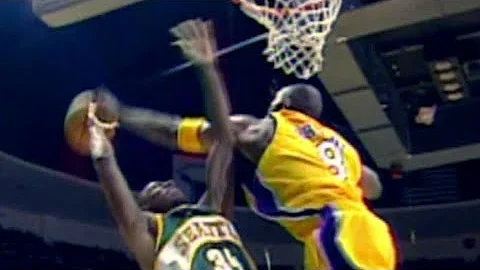 NBA blocks but they go increasingly farther into the stands | REACTION