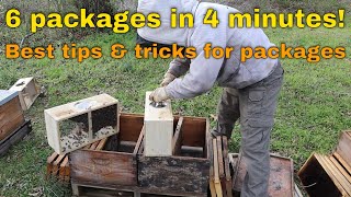 🔵How to Install a Package bees using 2 Methods! PLUS tips & tricks to keep them healthy & alive