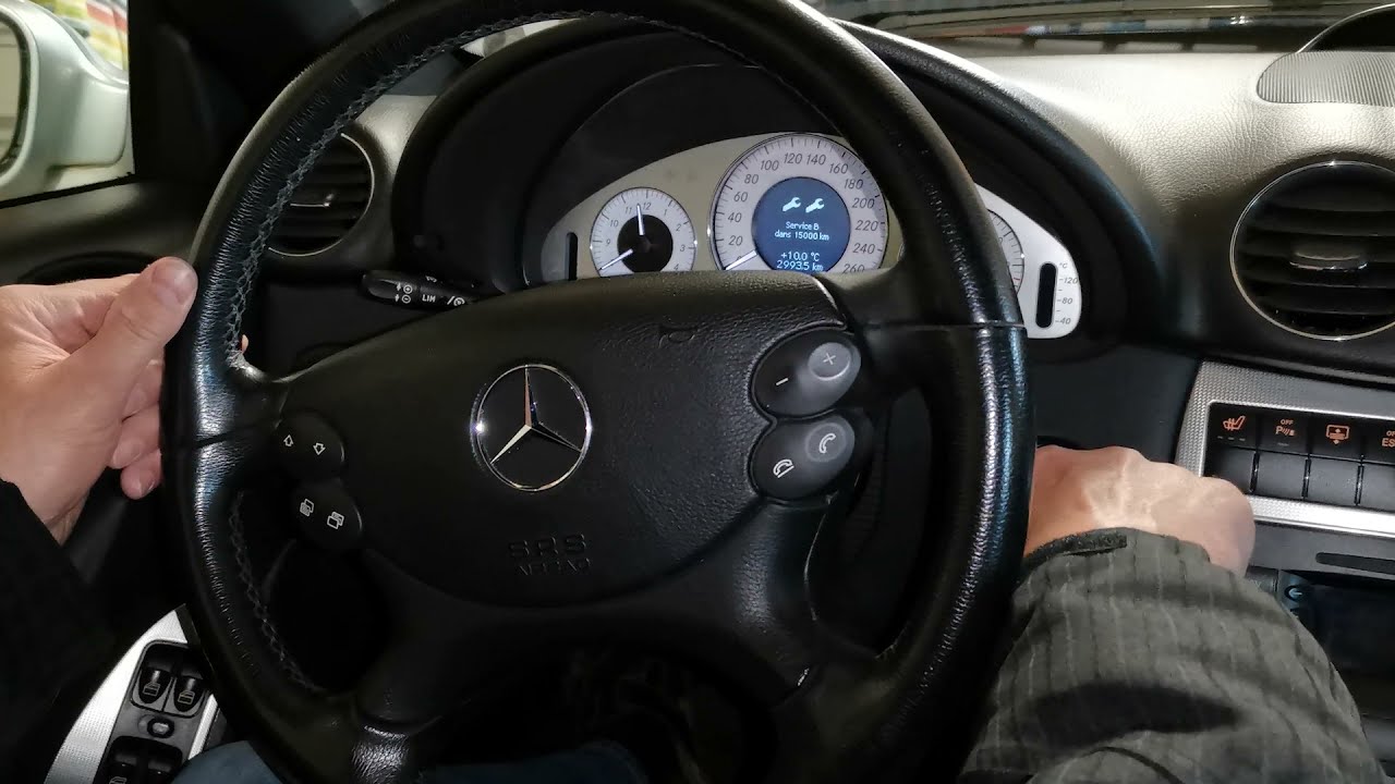 Reset Service Mercedes CLK W209 YouTube Reset Service Mercedes CLK W209 YouTube
