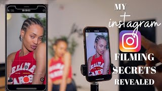 INSTAGRAM BEAUTY LIGHT AND FILMING SECRETS | How to film videos on your Phone | best setup screenshot 5