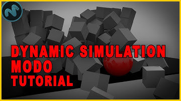 Physics Simulation In Modo - 3D VFX Tutorial