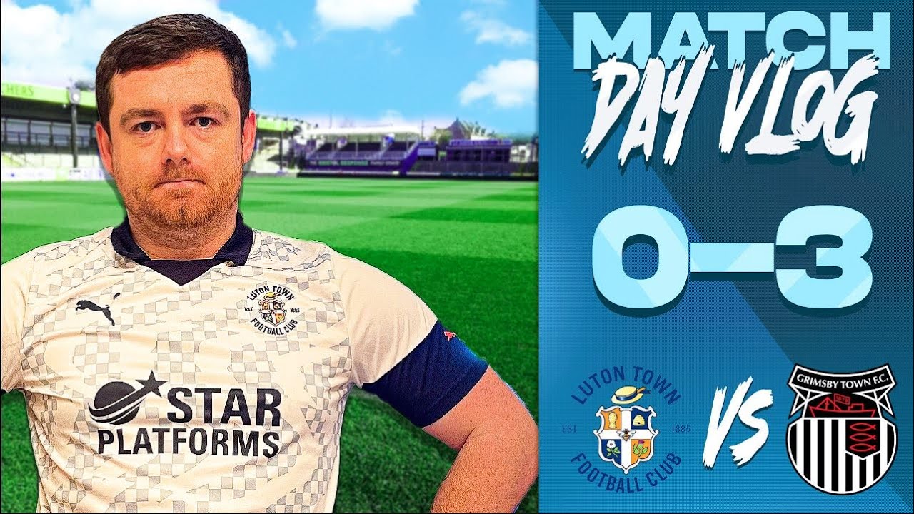 Grimsby DOMINATE Luton | FA CUP | Grimsby vs Luton | Match Day VLOG