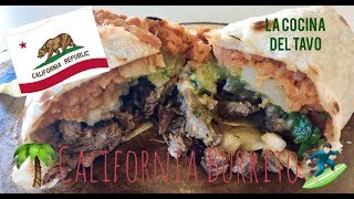 Hey everybody!! today i made a gem of recipe this is california
burrito!! originated in san diego, ca. facebook: @lacocinadeltavo
instagram: ...