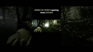 The Opening Scene That Breaks the Scale... #gaming #shorts #ghostofyotei