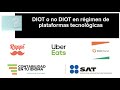 DIOT - La declaración olvidada por los Repartidores de plataformas tecnológicas