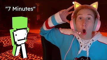 KatieB Studies Other Speedrunners To Improve Her Speedrun Time! | Minecraft #8