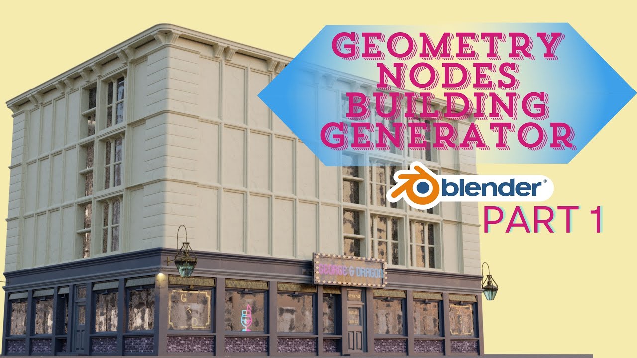 creating a Geometry nodes Building Generator(Part 1) - YouTube