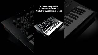 Korg Minilogue XD - Soft Filtered PWM Pad #shorts screenshot 5