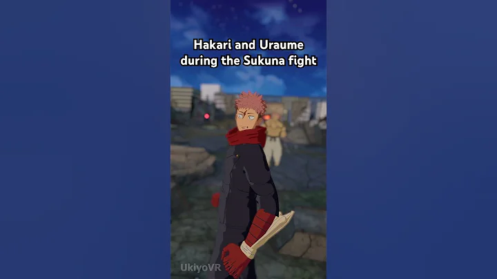 Hakari and Uraume during the Sukuna fight #jjk #jujutsukaisen #jjk268