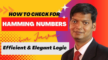 How to Check for Hamming Numbers? | Prime Factorization (for ISC Computer Science Students)