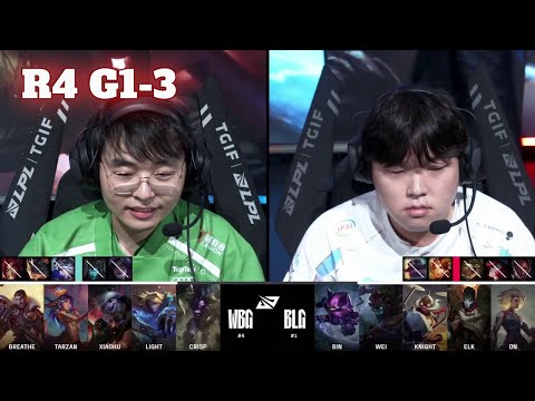 BLG vs WBG - Game 3 | Round 4 S14 LPL Summer Playoffs 2024 | Bilibili Gaming vs Weibo Gaming G3 full