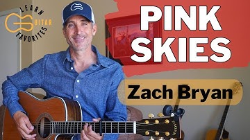 Thumbnail of Pink Skies - Zach Bryan | 4 Easy Chords Guitar Tutorial