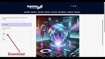 Members Area Preview for Proteus Level II Trader for NinjaTrader 8 E-mini Nasdaq and Futures