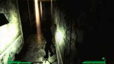 Strange Fallout 3 Head-Banging-Skeleton