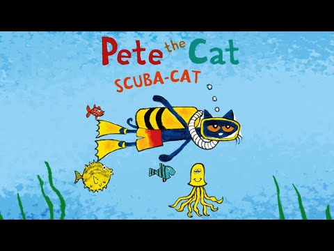 Pete the Cat Scuba-Cat | MyEzyPzy | English Story Book!!