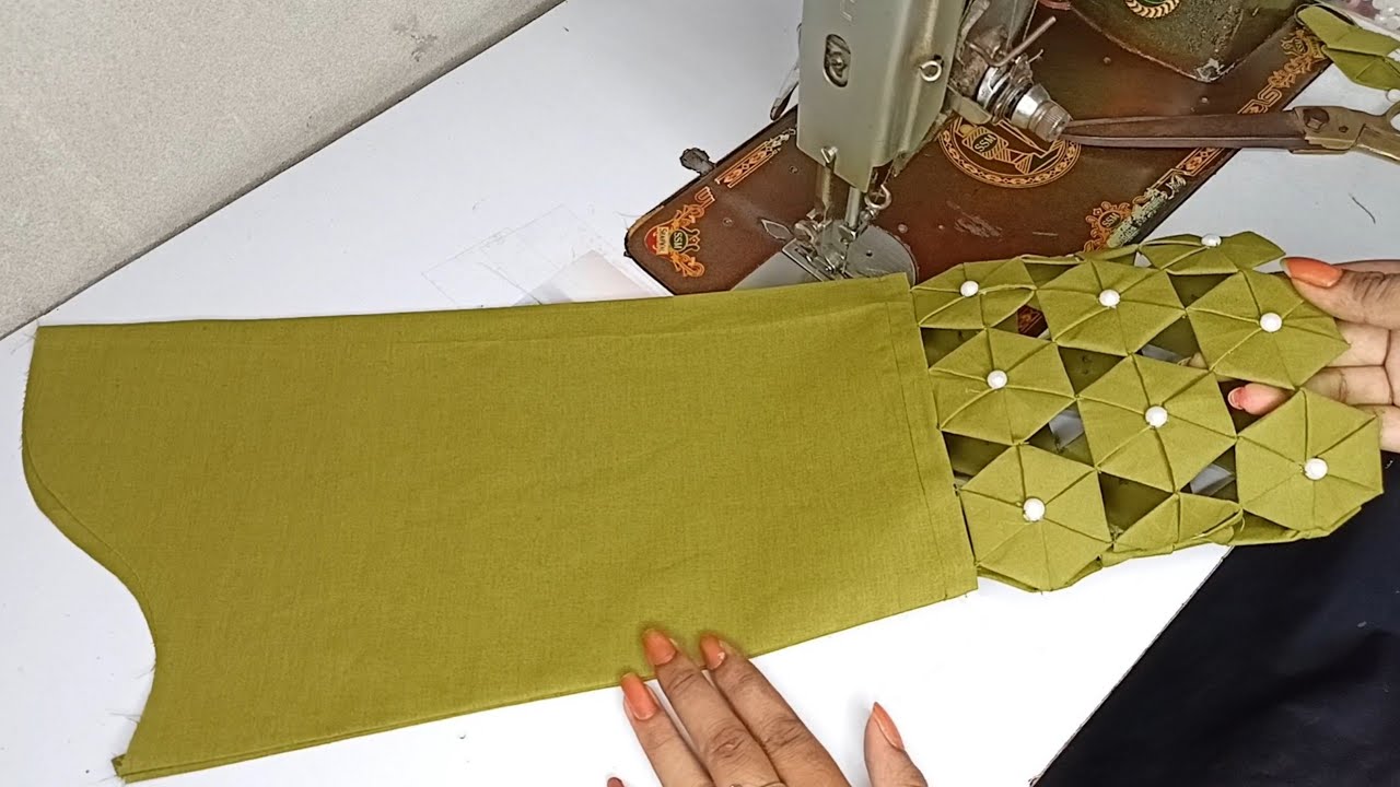 different types unique sleeves design for moti /simple and easy long