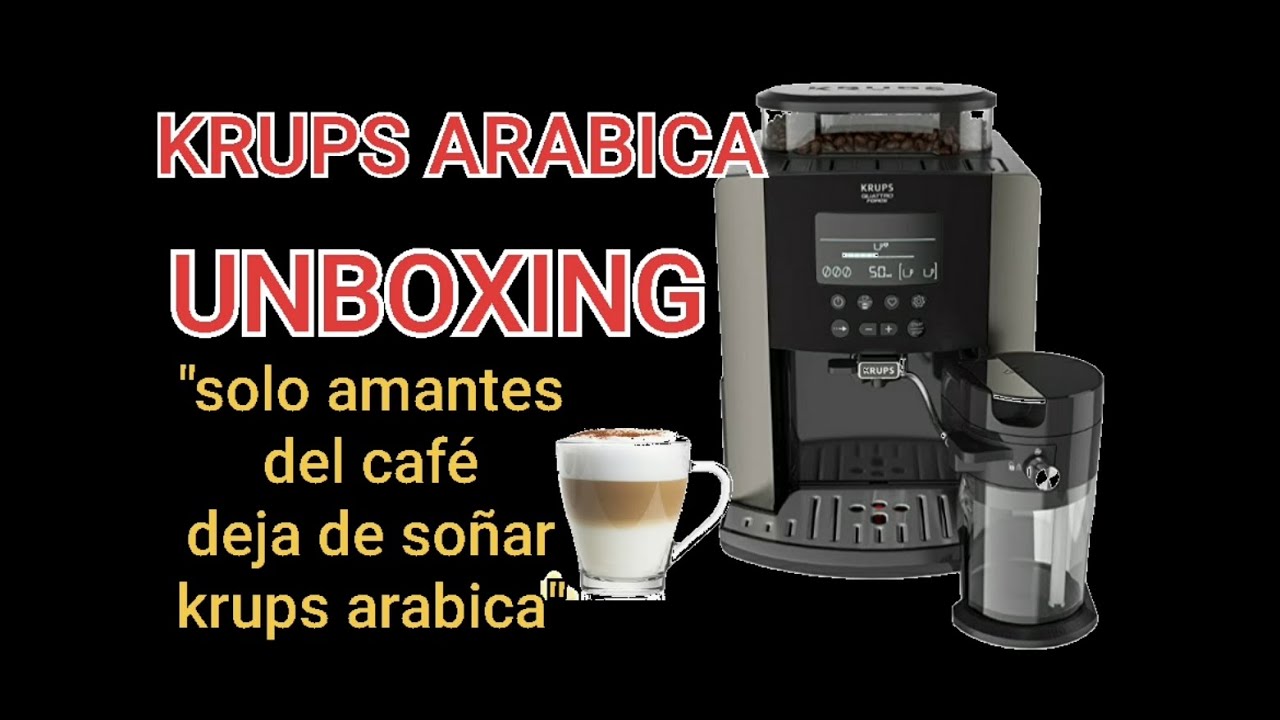 Cafetera Krups Roma EA81R870 Superautomática Negra – Shopavia