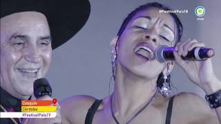 Marina Gonzalez Con El Chaqueño Palavecino - Cosquin 2019