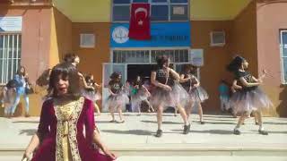 Bismil Atatürk İlkokulu 4/A ve 4/N, 23 Nisan "Düm Tek Tek"
