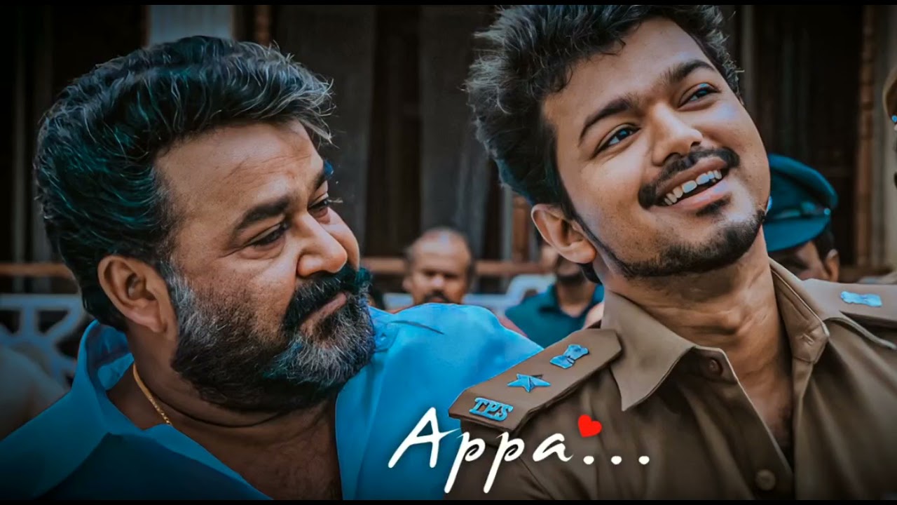 Enai naane paarthuk kolla Kidaithaaye neeyum inge  appa song  jilla  vijay  whats app status