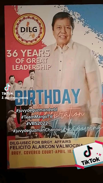 HAPPY BIRTHDAY TO YOU USEC VALMOCINA