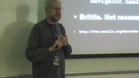 Douglas Crockford: An Inconvenient API - The Theory of the DOM