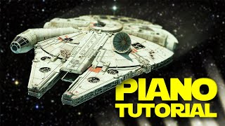 The Asteroid Field (from Star Wars Episode V: The Empire Strikes Back) - Piano Tutorial