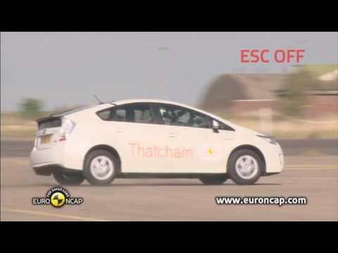 Euro NCAP | Toyota Prius | 2009 | ESC test