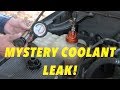 How to diagnose a mystery coolant leak in a Chev/GM truck