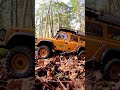 Fms Fcx10 Defender 110 Camel Trophy. leaning a bit #fms #fcx10 #fairrc #rcscale #rcshorts #rccrawler