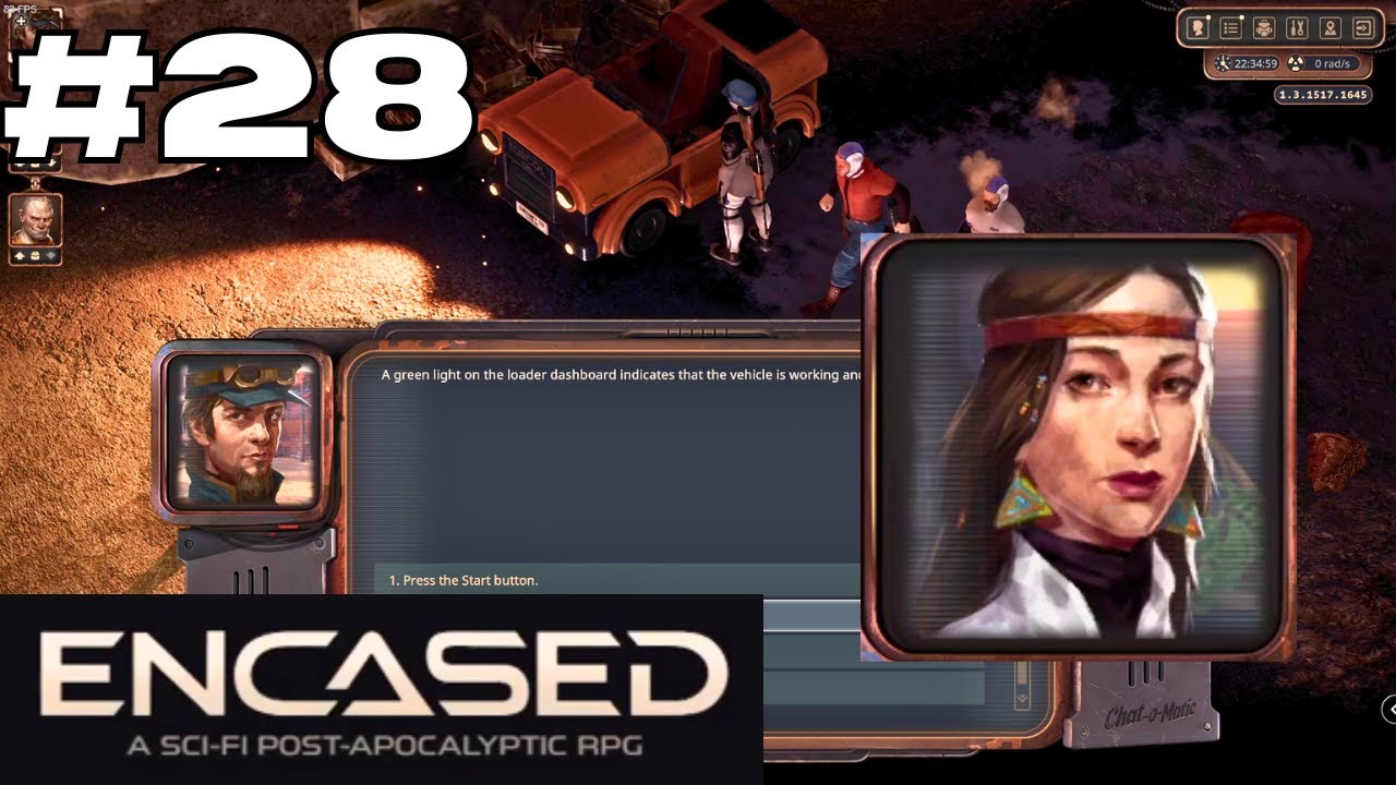 Let's Play Encased #28 Exploring Junktown Slums Some More - YouTube